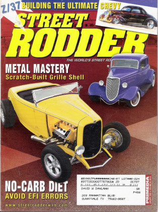 STREET RODDER 2006 JAN - SPEED EQUIPMENT HISTORY, ALUMINUM DEUCE GRILLE MADE
